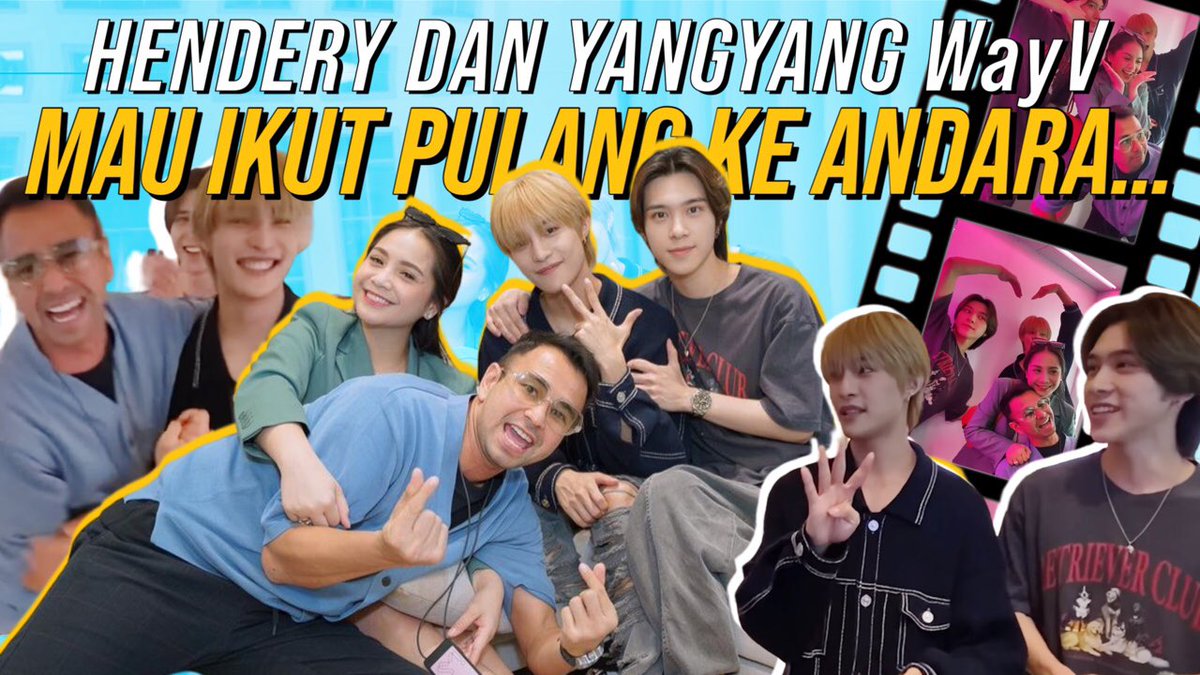 WayV_official's tweet photo. EXCLUSIVE MAIN KE SM ENTERTAINMENT! HENDERY&amp;YANGYANG WayV LANGSUNG DIANGKAT JADI ANAK RAFFI NAGITA..

https://t.co/T9rrlctRyk

#RAFFI #NAGITA 
#HENDERY #黄冠亨 #YANGYANG #刘扬扬
#WayV #WeiShenV #威神V https://t.co/PHziBbG5KT