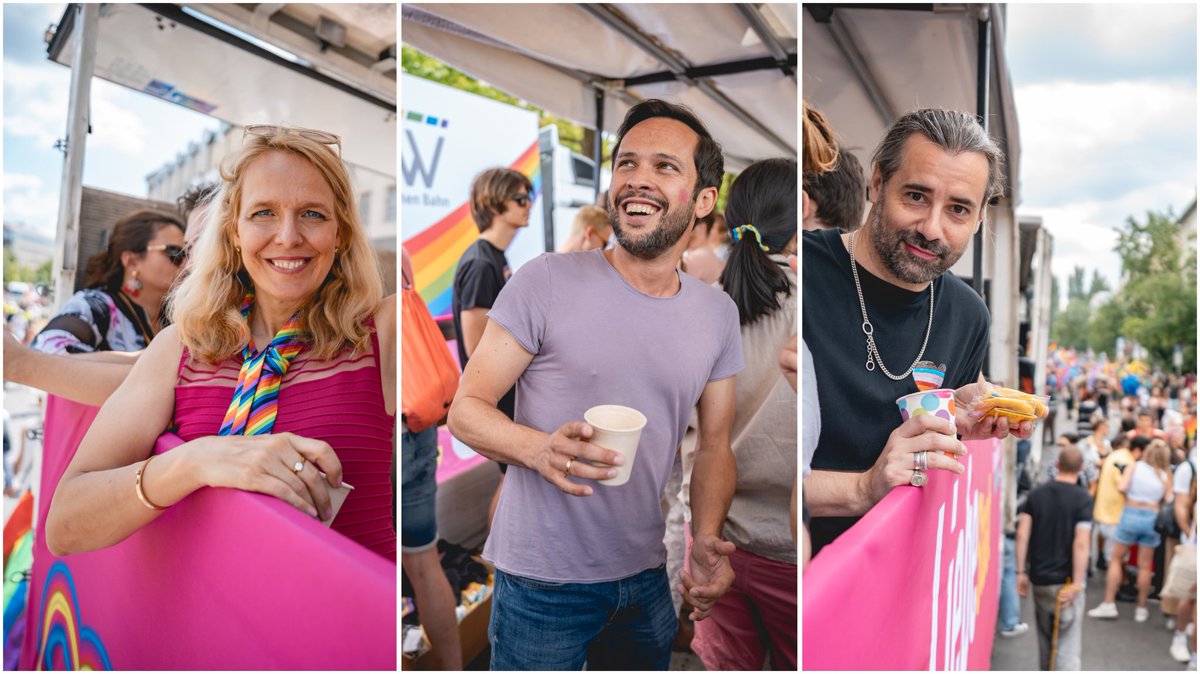 Leb, wie Du willst! Lieb, wen Du willst! Die @fdpltby hat gestern beim #CSD in #München wieder Flagge für ein buntes und vielfältiges Miteinander gezeigt. 🌈
 
#csdmuenchen #christopherstreetday #munichpride #pride  #prideweek #FDP