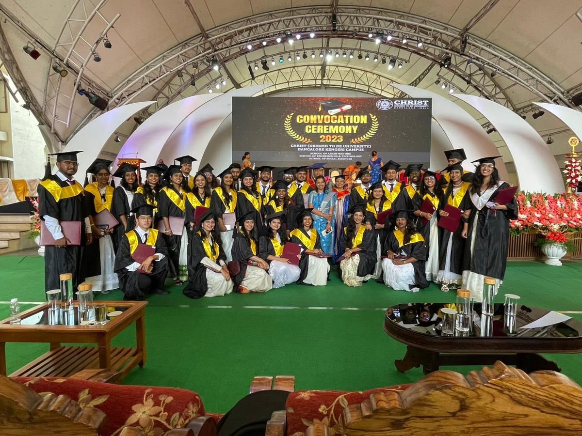 The convocation ceremony for 2018-23 batch