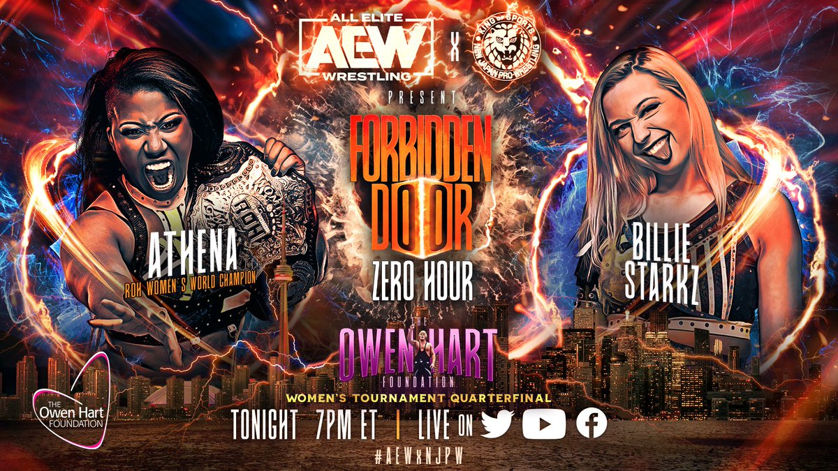 🔥🔥The action HEATS UP on #AEWxNJPW #ForbiddenDoor #ZeroHour.

Streaming LIVE & FREE on #FITE.

👉 bit.ly/FDZHFITE

*Available in select International markets