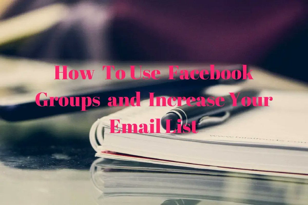 How to use Facebook Groups and Increase Your Email List 

#Eleftheriabusinesspr #Digitalmarketing #onlinebusiness #writingcommunity #Pinteresttips #onlineshop #Pinterestads #marketingtips #contentstrategist #contentmarketing #SEOtips 

buff.ly/4623Izk