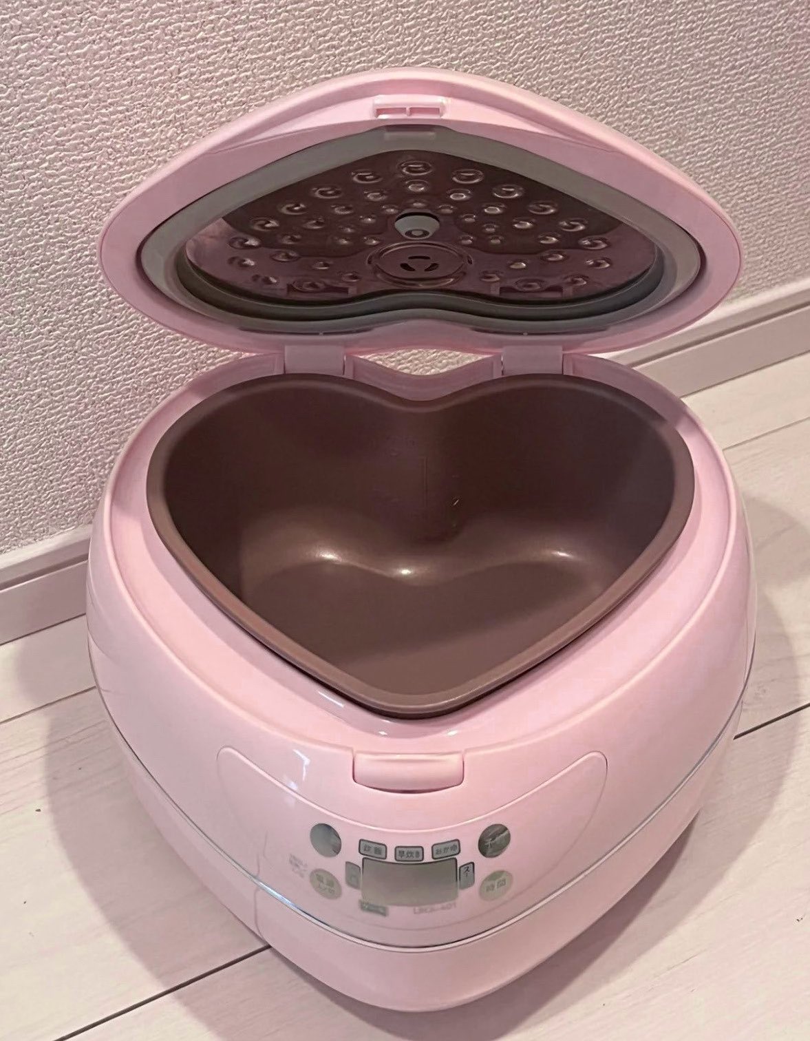 ْ on X: heart-shaped rice cooker  / X