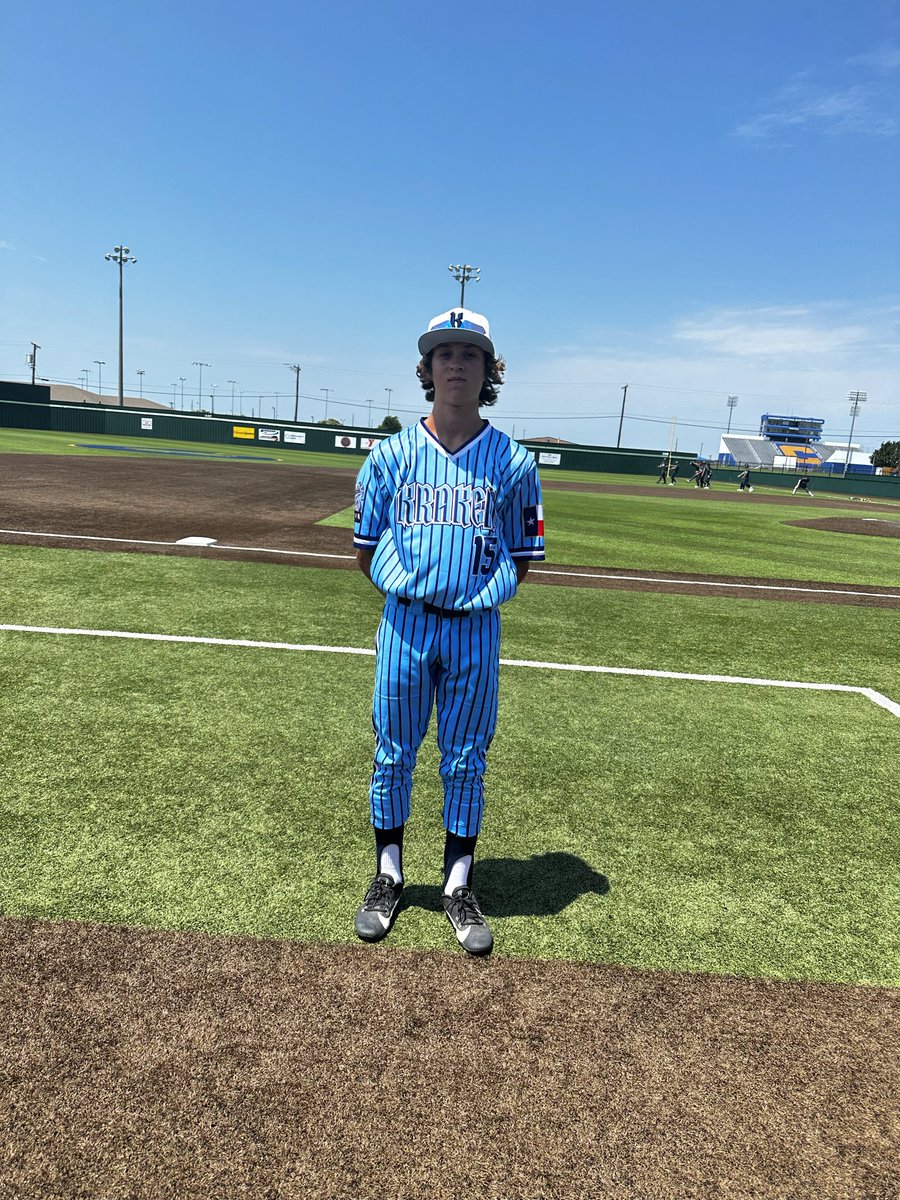 F: <a href="/texas_kraken/">Kraken Baseball Texas</a> Maldonado 12, TBT Ballers 15U Batton 0
PoG: Ryan Cottrell 1-1, 2B, RBI