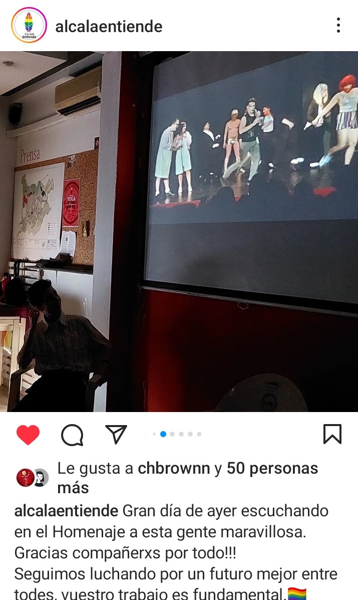_CreaturesNight's tweet photo. It's been an absolute pleasure to participate in the LGBT tribute held by @AlcalaEntiende Thank you!! https://t.co/tAj7jNsfDG