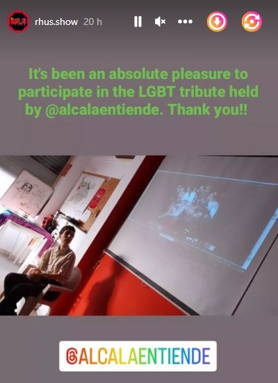 _CreaturesNight's tweet photo. It's been an absolute pleasure to participate in the LGBT tribute held by @AlcalaEntiende Thank you!! https://t.co/tAj7jNsfDG