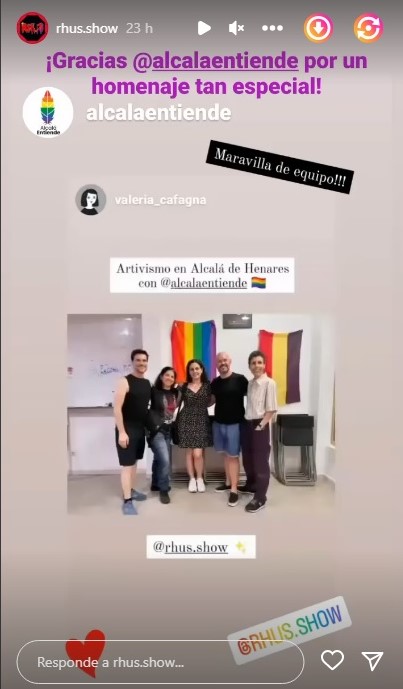 _CreaturesNight's tweet photo. It's been an absolute pleasure to participate in the LGBT tribute held by @AlcalaEntiende Thank you!! https://t.co/tAj7jNsfDG
