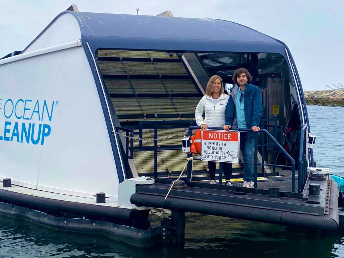 Thank you @SusanWojcicki for visiting our Interceptor in LA! Appreciate the support you’ve given us through the TeamSeas campaign.