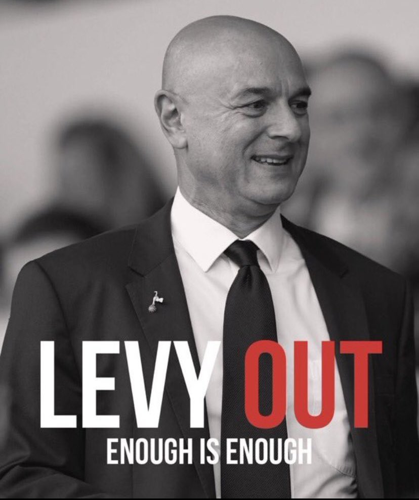 @SpursOfficial Announce Levy resignation #LevyOut #ENICOut