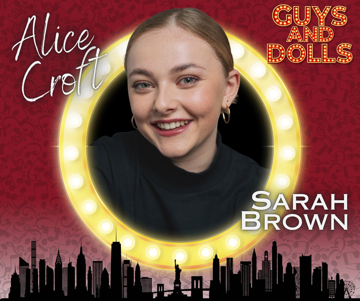 NMTOrchestra's tweet photo. NMTO presents 'GUYS AND DOLLS in Concert' 📷

We are very excited to introduce ALICE CROFT who will be joining us to play SARAH BROWN 📷

🚨 1 SHOW ONLY! 🚨
📅 Sunday 23rd July 2023 - 7:30pm 📷
@MajesticRetford
📷https://t.co/lF1ZN7IXB7 https://t.co/eTxLyvw6GL