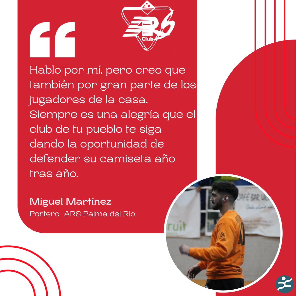 palmadeporte's tweet photo. 🤾‍♀️❤️🤍 Balonmano | ¡Nuevo canterano que se suma a las filas del @arspalmadelrio como renovado!

❕Hablamos de un jugador muy querido en la localidad. @Miguelitoars2_ firma una nueva temporada para defender la portería palmeña en el "Naranjarena".🧤

#palmadeporte https://t.co/l6VJrsgXaZ