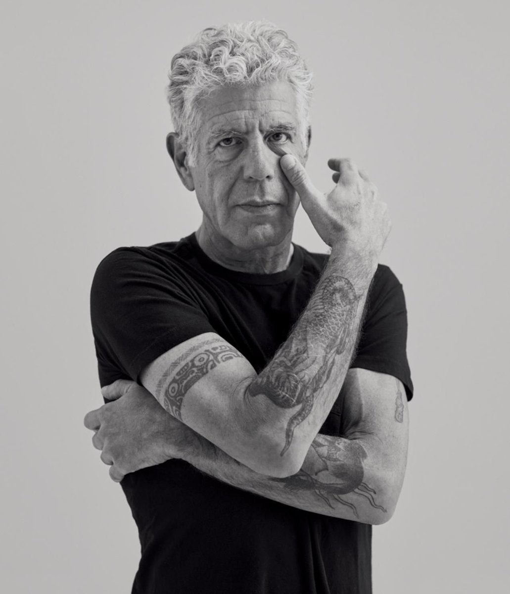 @ThatEricAlper Anthony Bourdain. There was never a celebrity that had a worldview more like my own. It hit me like losing a brother.