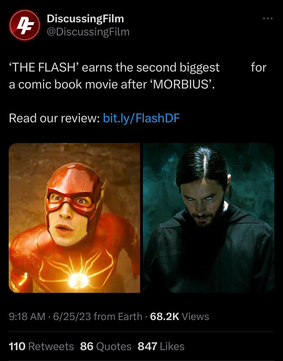 WillTheBlakley's tweet photo. YYOOOOO #FLASHSWEEP⚡️ https://t.co/ybTJiQqFYt
