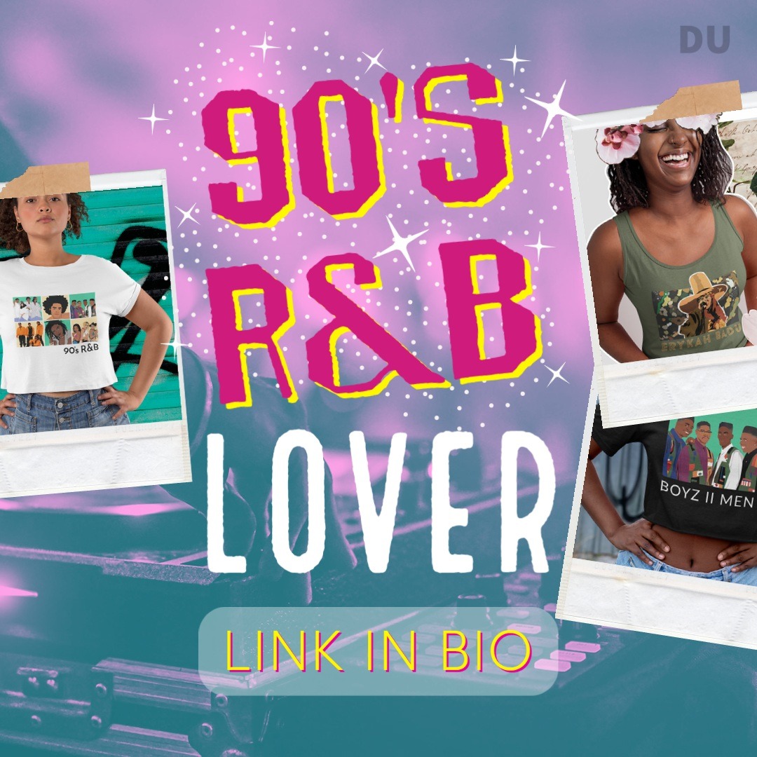 Great gift idea for 90's r&b lover! Visit the shop to view options.

#tshirtdesign #streetweardesign #customdesign #designtshirt #designstreetwear #graphicdesign #teedesign #graphictee #appareldesign #teedesign #tlc #maxwell #musicfestival #laurynhill #rnb #90s #retro #love