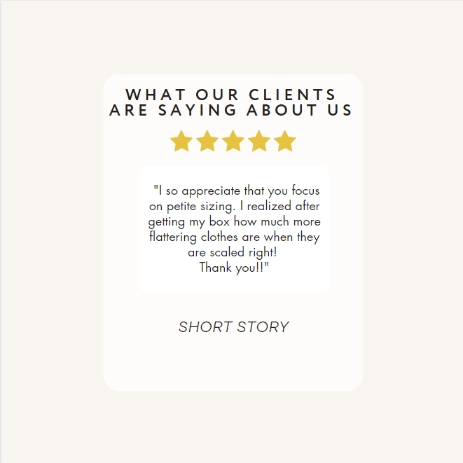 POV: When you are 5'1 and for the first time you try on a whole box of clothes that fit perfectly 💓

We are here to take the struggle out of shopping as a petite! We got you! 🫶

#petitestyle #petitefashion #petiteoutfit #petiteclothing #petite #petitegirlstyle #petitefashionins