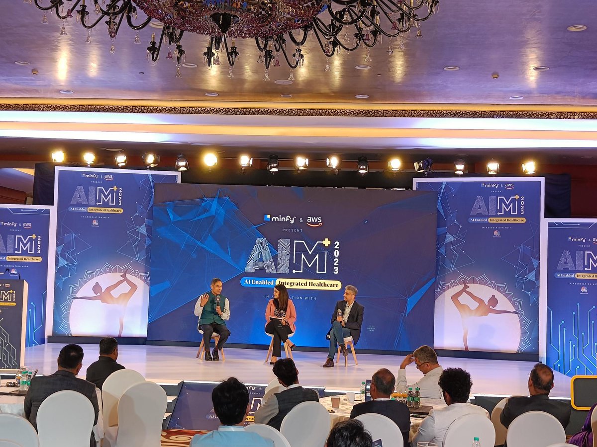 Thank you #Minfy, <a href="/awscloud/">Amazon Web Services</a>, and
<a href="/CNBCTV18News/">CNBC-TV18</a> for recognising the pioneering work done by Team <a href="/AyurVAID/">Ayurvaid Hospitals</a> and its partner hospitals- all leaders in tertiary-quaternary care. We are honoured to be recognised as '#PioneerinIntegrativeMedicine' linkedin.com/feed/update/ur……)