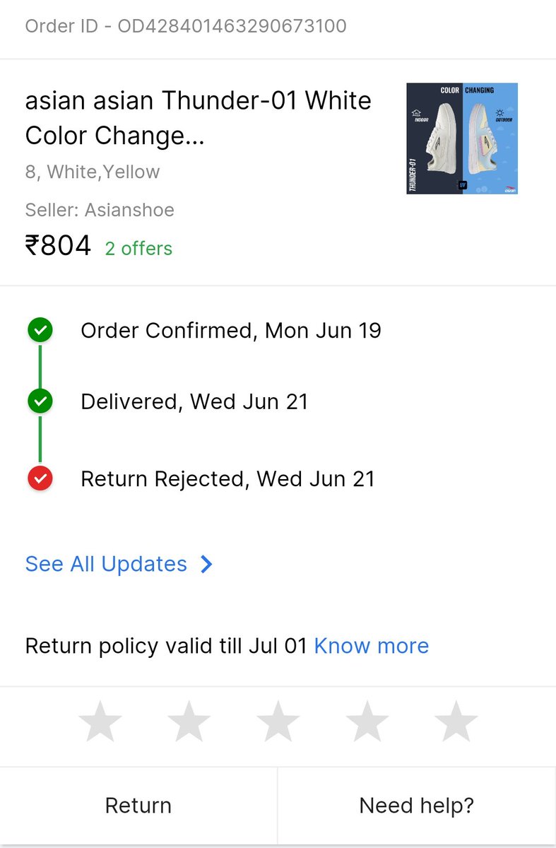 indian9156's tweet photo. Refund do nahi to @Flipkart @flipkartsupport
#banflipkart #scamerflipkart #doglaflipkart #refunddo #boycottflipkart https://t.co/quqdew9TkT