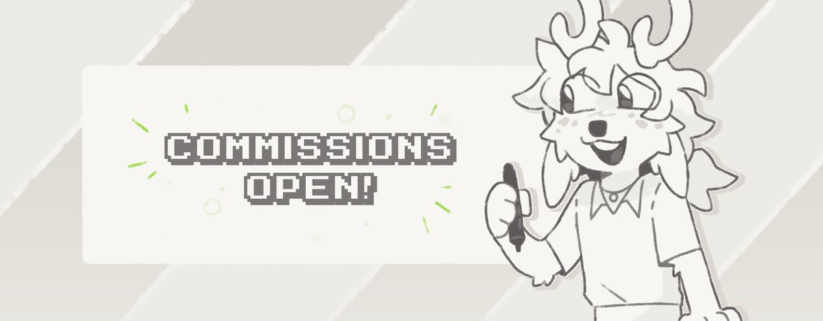 LocalWheel's tweet photo. I'VE STALLED FOR WAY TOO LONG AH,

C0mms are OFFICIALLY open for the first time! Be sure to read through everything if you're interested! :D

🦌👑
https://t.co/b5UUwQ3NDF https://t.co/ZUt2gjLcM0