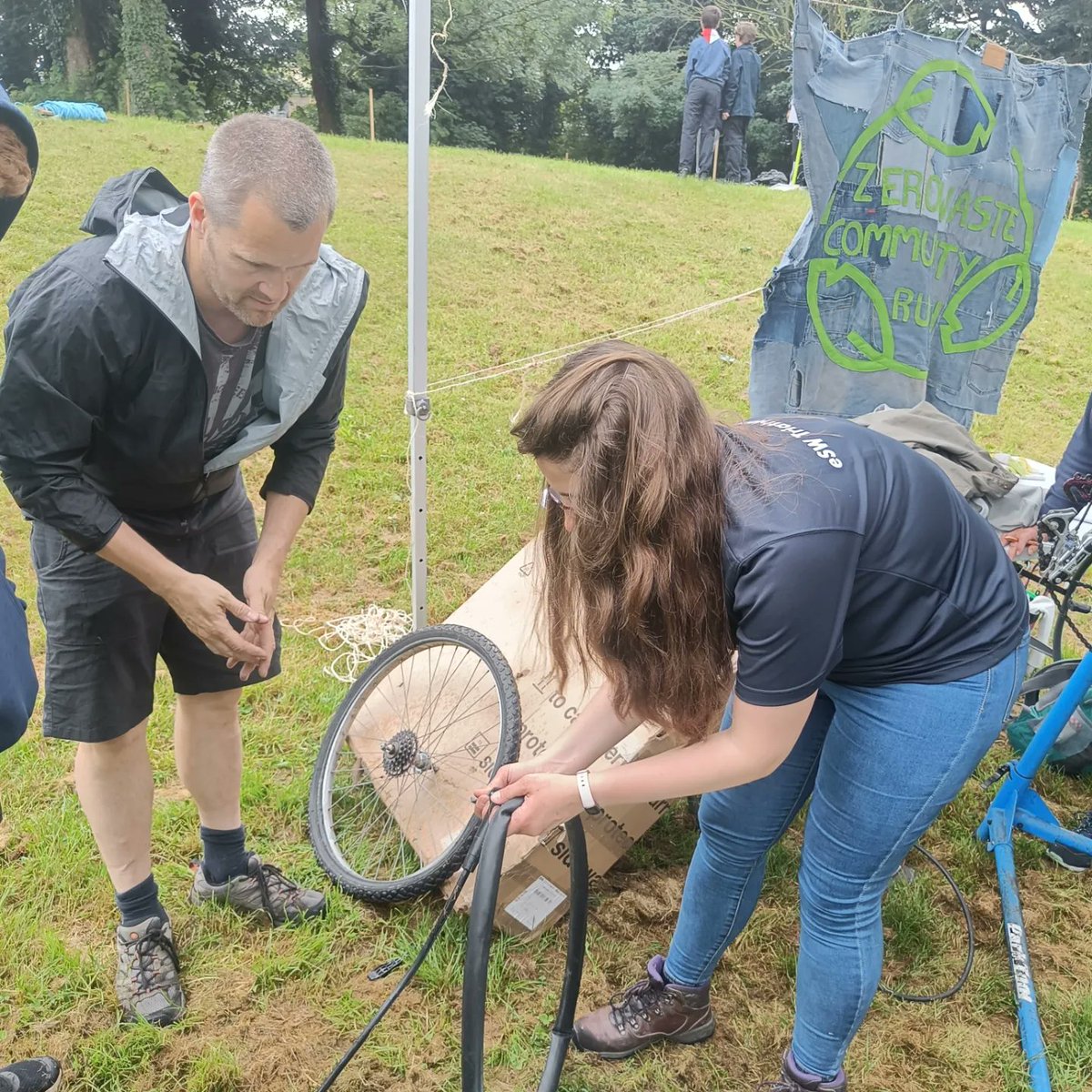 Thank you to the  38th Rush Scout Group for hosting a really great family day of fun in Kenure Woods Park today despite the inclement weather. This event also coincided with our inaugural Bike Repair Cafe run by Annette from  Zero Waste Community Rush part of Rush Tidy Towns.