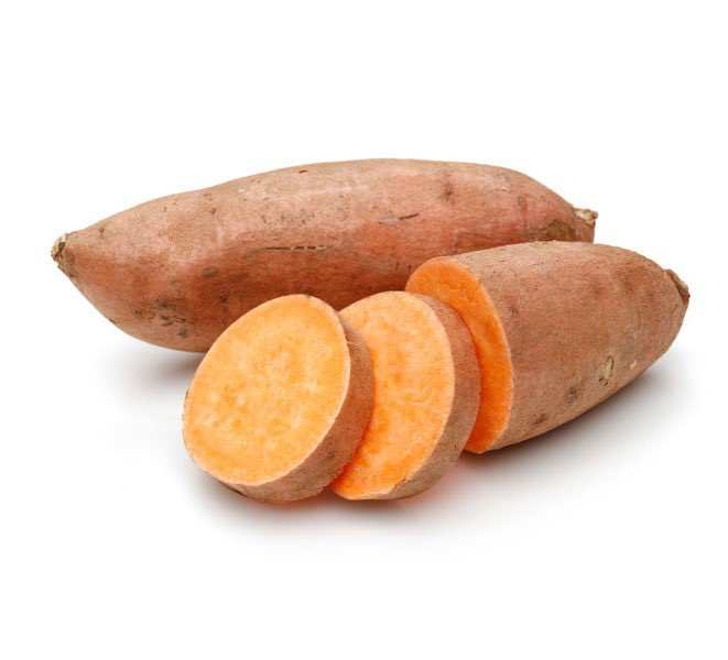 12. Sweet potatoes.