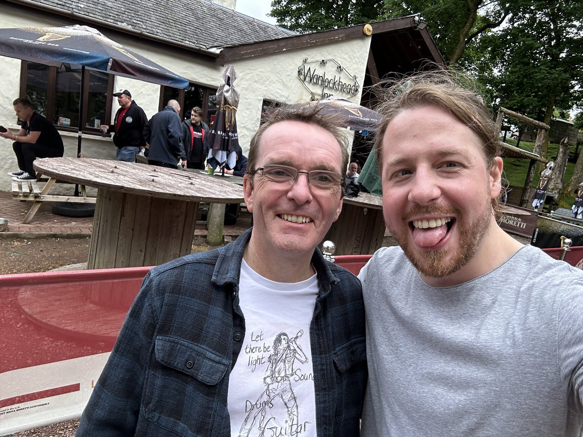 Good to see some fans who have followed us for a while! <a href="/PeterCarroll10/">Peter Carroll</a> <a href="/WildFireFestUK/">WILDFIRE</a>