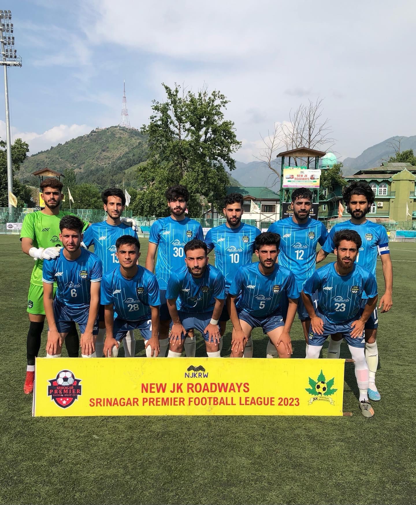 Dfa srinagar football premier league 2023