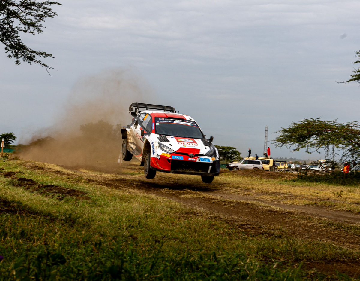 Toyota's GR YARIS Rally1 HYBRID proves its resilience and power, conquering the unforgiving terrain of Safari Rally Kenya!

 What a machine! 

#CFAOMotorsDrivesKenya
#ToyotaConquersSafariRally