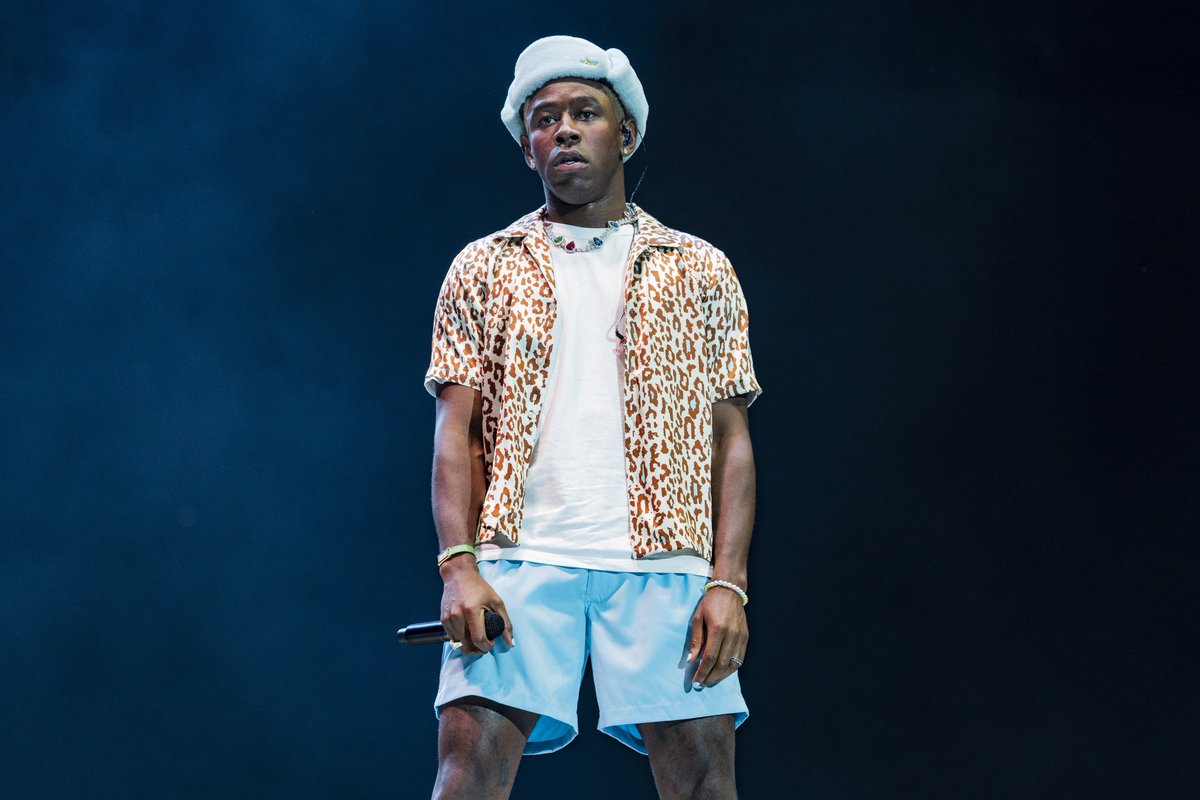 ComplexMusic's tweet photo. Tyler, The Creator’s ‘Call Me If You Get Lost’ turns 2 today 💿 

The Gangsta Grillz project:

▪️Features Lil Wayne, NBA YoungBoy, Pharrell, Lil Uzi Vert and more 
▪️Debuted at No. 1 on the Billboard 200 
▪️Spawned 13 entries on the Billboard Hot 100 
▪️Won a Grammy for Best Rap Album
