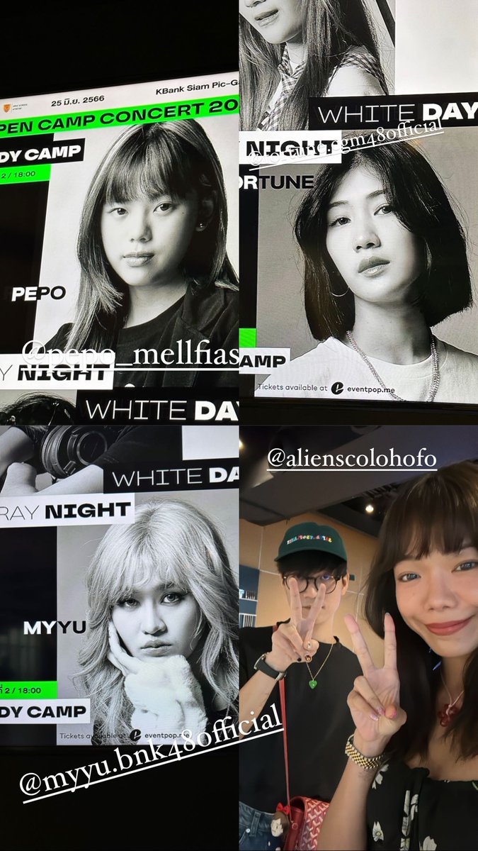 RPanampai's tweet image. ใครจะคิดว่าจากผญตัวเล็กๆคอยไปตามงานตามคอนพี่เค้ามาตลอด วันนึงพี่เค้าจะมาดูคอนเสิร์ตของตัวเอง คงเป็นความรู้สึกที่อธิบายเป็นคำพูดได้ยากเลยใช่ป่าว🥰

ห้องไห้แงๆใหญ่เลย วันนี้เป็นศิลปินคนเก่งมากๆ อนุญาตให้ร้องไห้ได้วันนึง 🥹 ยินดีกับทุกการเติบโตเสมอ
#OPENCAMPCONCERT2023
#FortuneCGM48