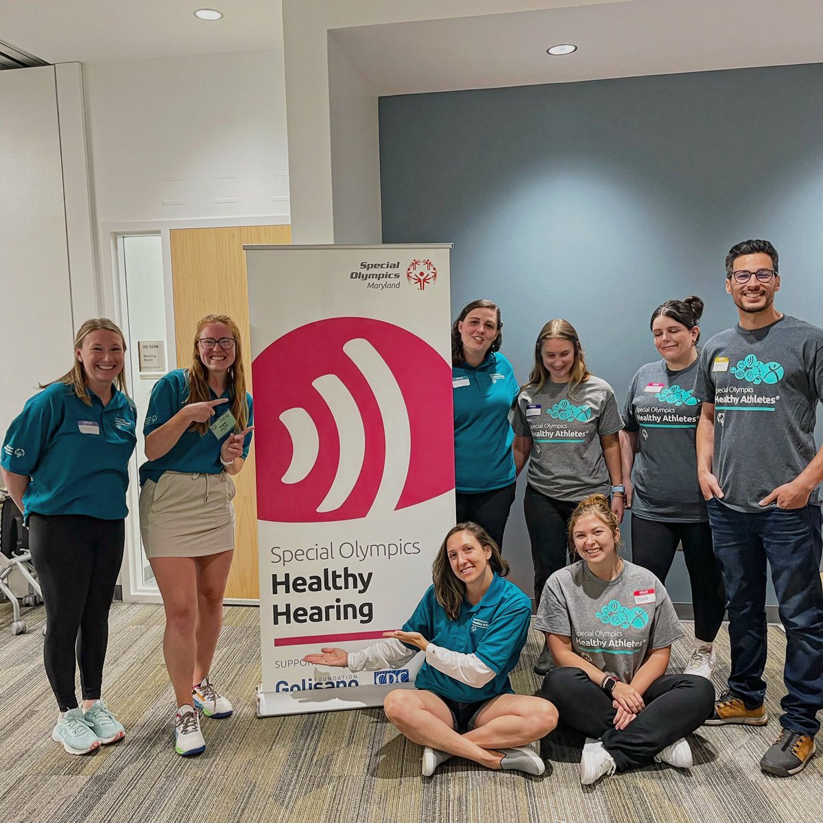 I had the pleasure of joining the Healthy Hearing Program team of Special Olympics Maryland. After a few years with the same program in Algeria, it's now time for another new adventure in the US. 
#otology #audiology #SpecialOlympics 
<a href="/SpecialOlympics/">Special Olympics</a>