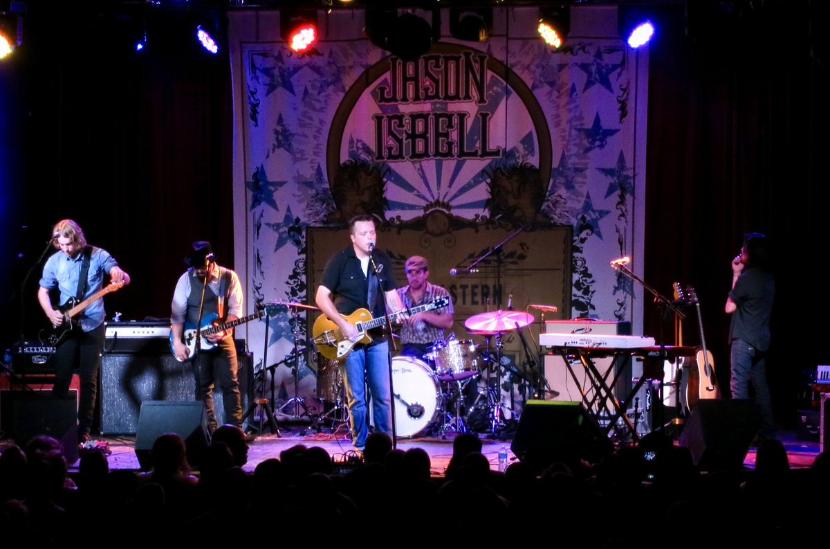 kathy7's tweet photo. Coincidentally ran across some old photos and video we took in Lexington, KY , Buster’s aka Manchester Music Hall. Was our first of many shows. Thurs, Aug 22, 2013. #jasonisbell #400unit #livemusic @JasonIsbell @SoutheasternRec @the400Unit https://t.co/oFCMVPTntx