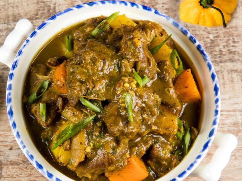 Oxtail                       Curry Goat