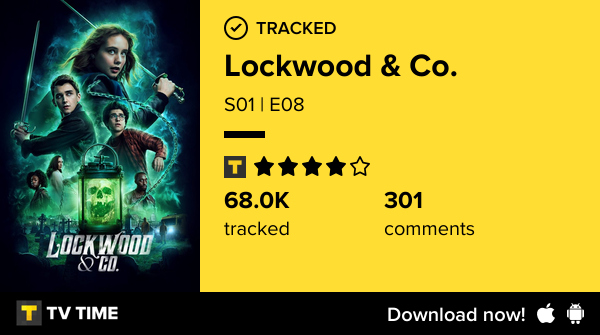 ValVoxane60's tweet photo. I've just watched S01 | E08Lockwood &amp; Co.  https://t.co/sbwkfBlpeX #tvtime https://t.co/4ECGHzR3Do