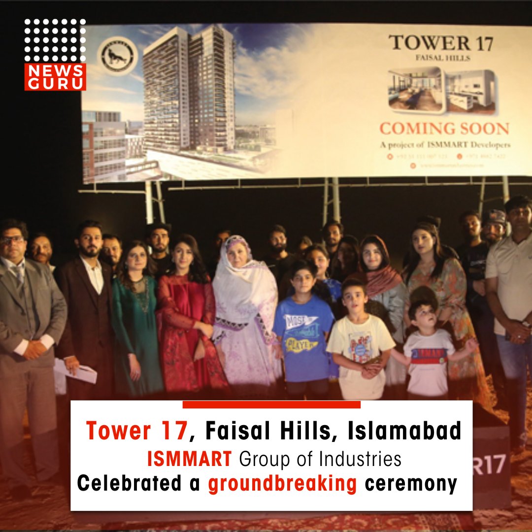 newsgurupk's tweet photo. Tower 17, Faisal Hills, Islamabad - ISMMART Group of Industries

Read more : https://t.co/bnEx5QJMZs
#newsguru #tower17 #islamabad