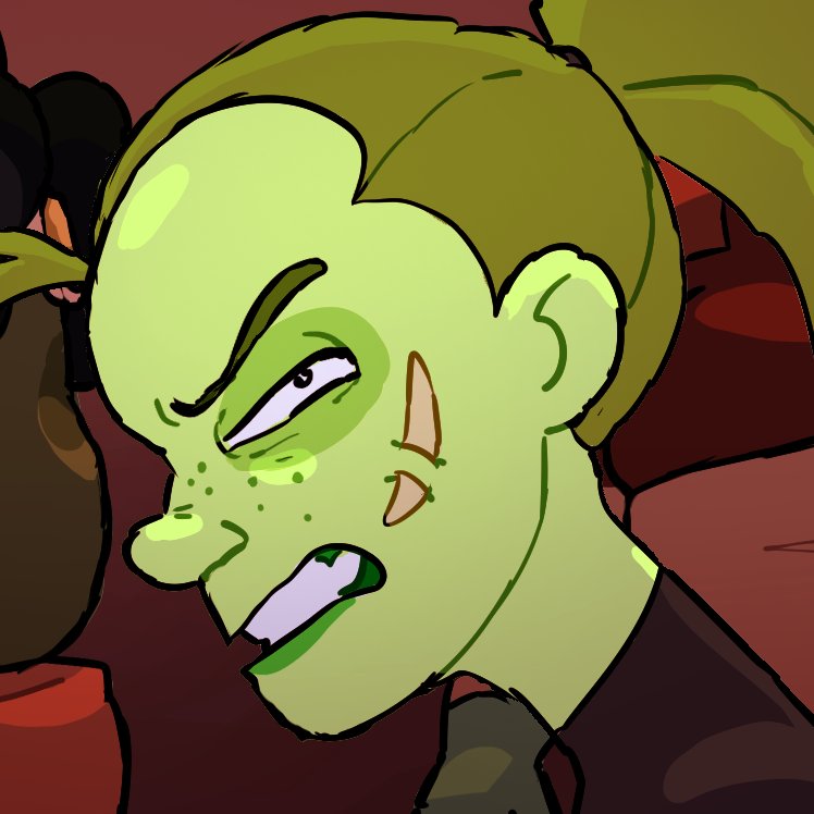 RAYDRAWSDALY's tweet image. Luhnes, Temek, and Ry&apos;talla... Orion pirate scum &amp;amp; PROUD! 🏴‍☠️💚

#StarTrek #originalcharacter #ImageDescription in #AltText