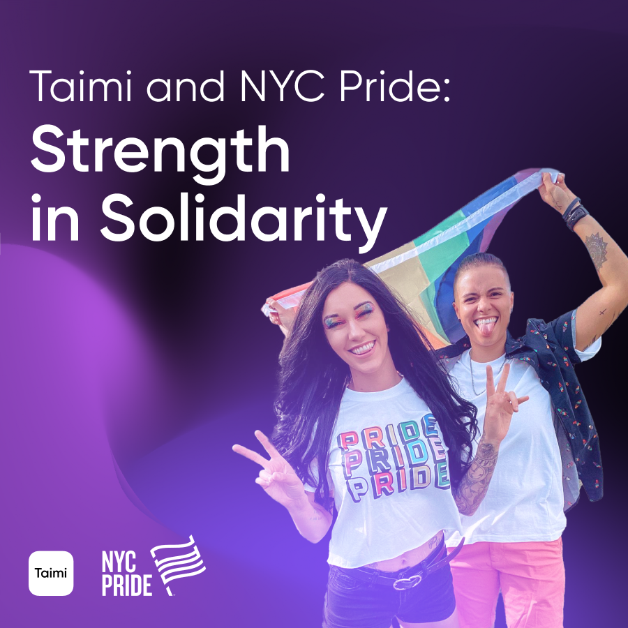JakeVygnan's tweet photo. Today we support the famous @NYCPride.
The brighter the celebration – the louder the protest.  With the accompaniment of @xtina hits, the @taimiapp team is ready to light a fire in the eyes of LGBTQ+ people. Our solidarity covers Pride Island from corner to corner.
#Pride2023 #NYCPride