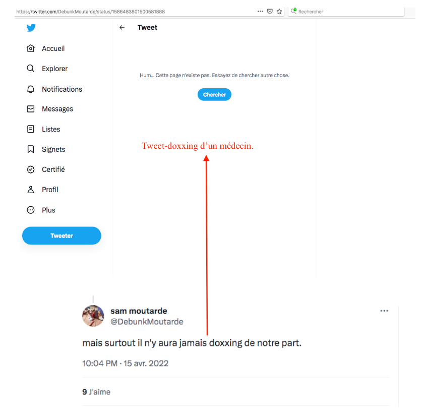 Alpha_Arta's tweet image. On va remettre l&apos;église au centre du village pour le Moutarde qui ne peut s’empêcher de faire le malin avec les délires de Wlad et Stalec. 

Le Doxxing/Insultes/Harcèlement en bande organisée, c&apos;est l&apos;IHU &amp;amp; co. qui en sont les victimes. 
#WebArchive😘😘😘

francesoir.fr/societe-faits-…