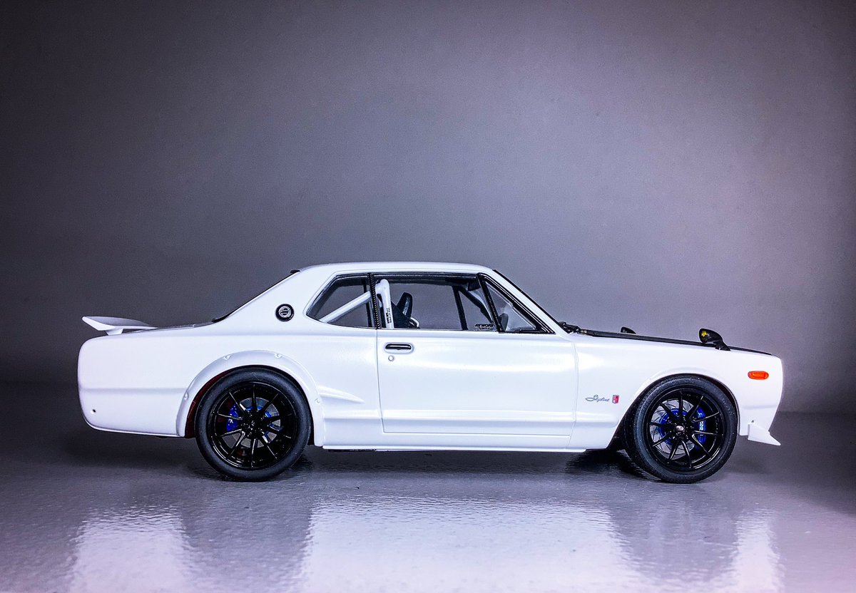 OlitzschG's tweet image. Yokohama #Skyline ⚙️WIP⚙️
日産・スカイラインGT-R // KPGC10 
124Scale #Scalemodeling