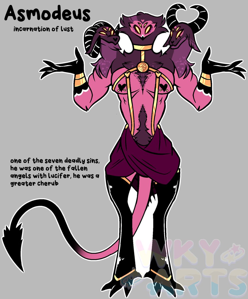 Wkydarts's tweet photo. next is lust
asmodeus is the king of succubi and father of witches
there are still a lot of things that I still haven't defined in it and it will undergo more changes until I find a design that makes me satisfied
#Hellawaycomic #asmodeuslust #Hellawayasmodeus https://t.co/ZgxtnwOCSd