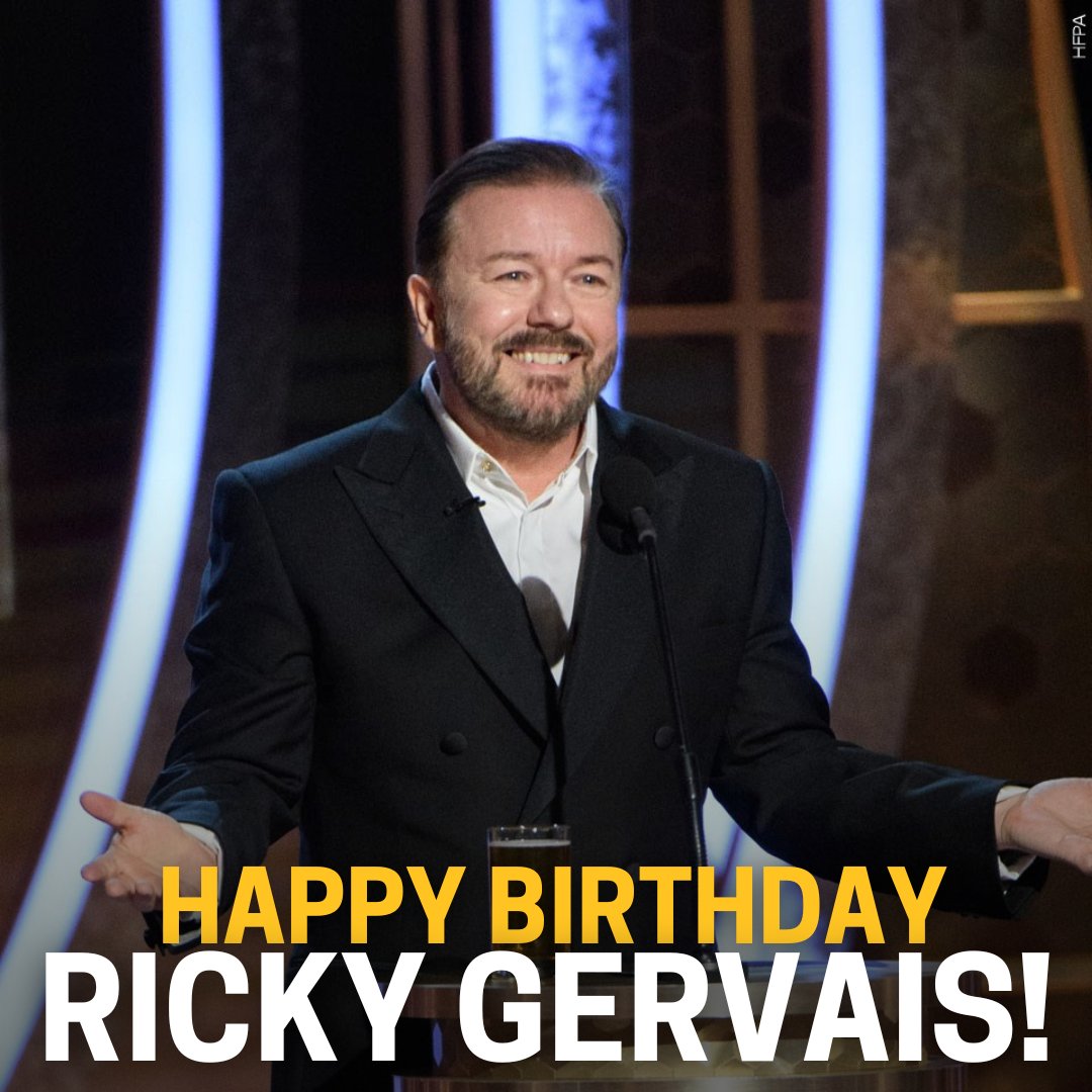 Happy birthday to Ricky Gervais! 