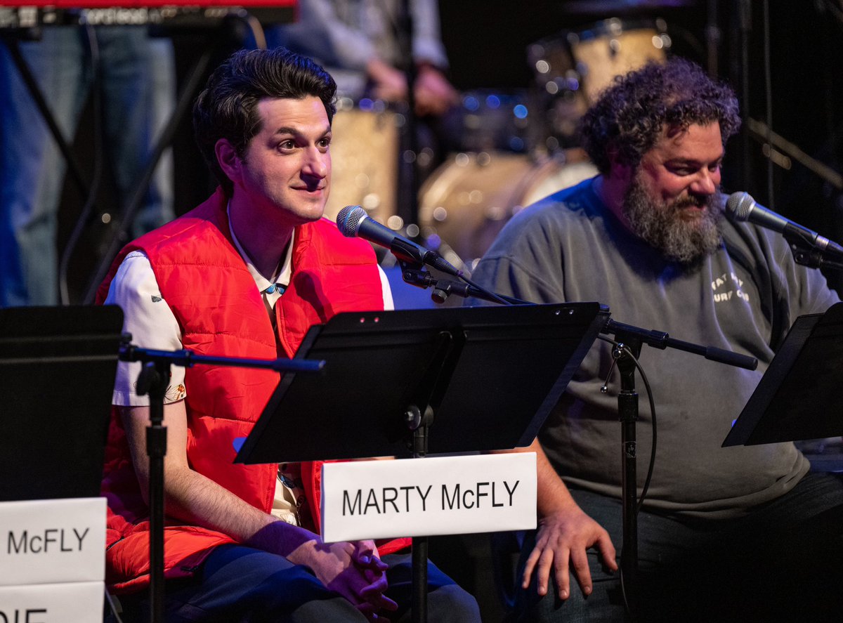 rejectedjokes's tweet photo. Last night was a blast. Thanks to Bob Gale &amp; Bob Zemeckis for writing my favorite movie, to everyone who allowed us to put this live read up, to this incredible cast, an amazing audience, a perfect band &amp; @filmindependent for putting it all together. ⚡️⚡️⚡️
📷: Amanda Edwards https://t.co/6M7u7Hiix2