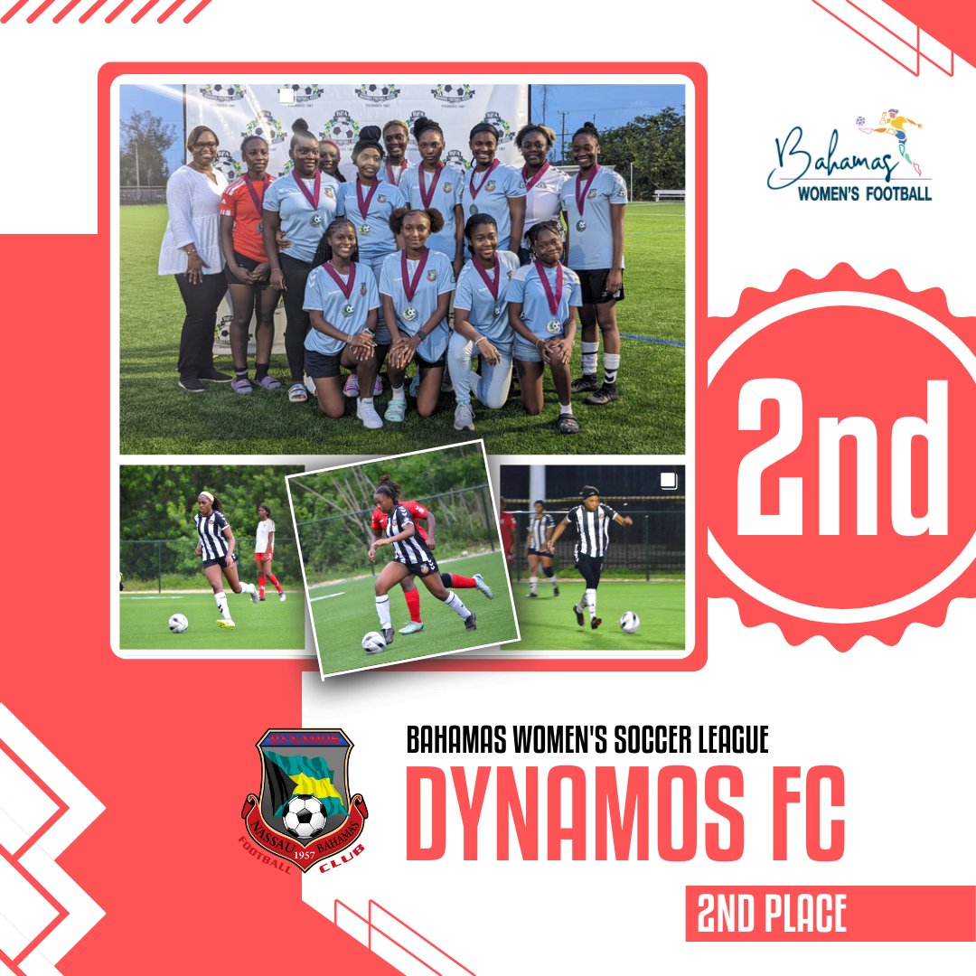 BahamasFootbal1's tweet image. Persistence pays off! 🥈 Dynamos FC, your sterling performance has secured you the Silver in the Women&apos;s League. 

#WomensFootballAwards #DynamosFC