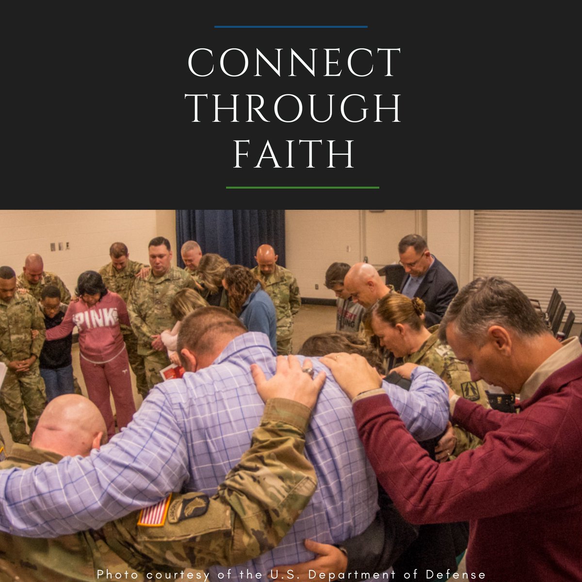 AzCoalition's tweet image. Spiritual connection, faith-based events &amp;amp; discussion can provide hope, reduce isolation and be a springboard to help service members &amp;amp; veterans feel more connected, reducing the risk of suicide. 🤝Learn more at ConnectVeterans.org/Faith 🔗#SpiritualConnection #FaithBasedSupport