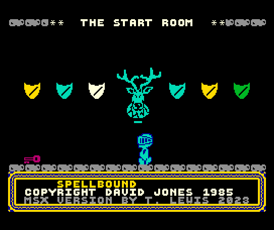 MSX Games World - Spellbound