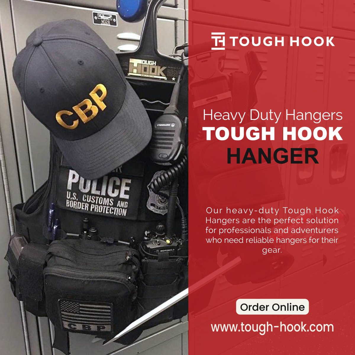 Tough_Hook's tweet image. Say goodbye to flimsy hangers and embrace the reliability and durability of Tough Hook. Get yours today! 💪🧗‍♂️🏋️‍♀️ 

#ToughHook #HeavyDutyHangers #GearProtection