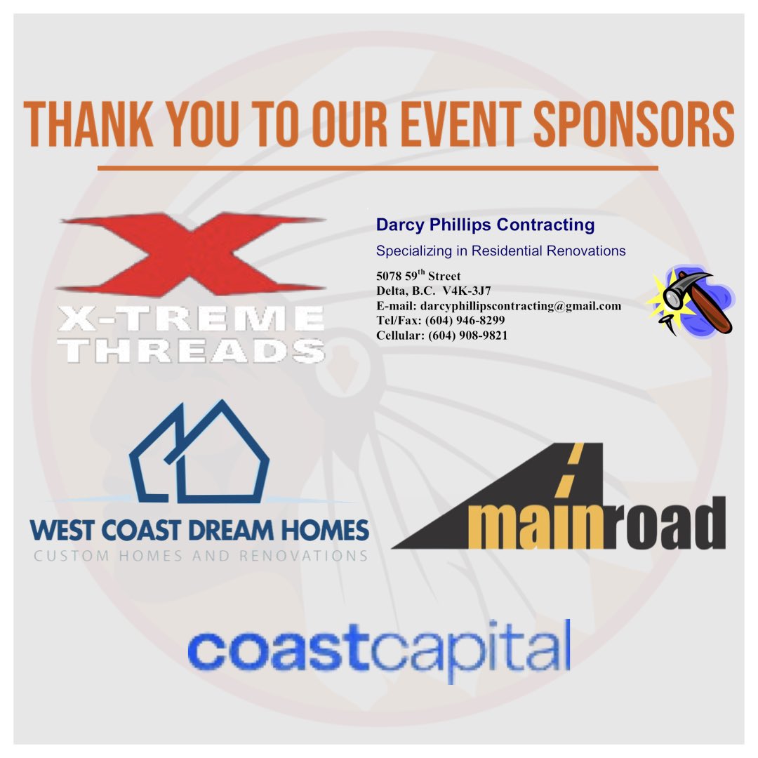 Delta Islanders Jr. Lacrosse Club (@deltajrlacrosse) on Twitter photo We are very grateful to our National Indigenous People’s Day lacrosse event sponsors. Without you we wouldn’t have been able to make this happen. #boxlacrosse #lacrosse #lax <a href="/MainroadLM/">Mainroad Lower Mainland Contracting</a> <a href="/xtremethreads/">X-treme Threads</a> <a href="/WCDream_Homes/">WestCoastDreamHomes</a> We are very grateful to our National Indigenous People’s Day lacrosse event sponsors. Without you we wouldn’t have been able to make this happen. #boxlacrosse #lacrosse #lax <a href="/MainroadLM/">Mainroad Lower Mainland Contracting</a> <a href="/xtremethreads/">X-treme Threads</a> <a href="/WCDream_Homes/">WestCoastDreamHomes</a>