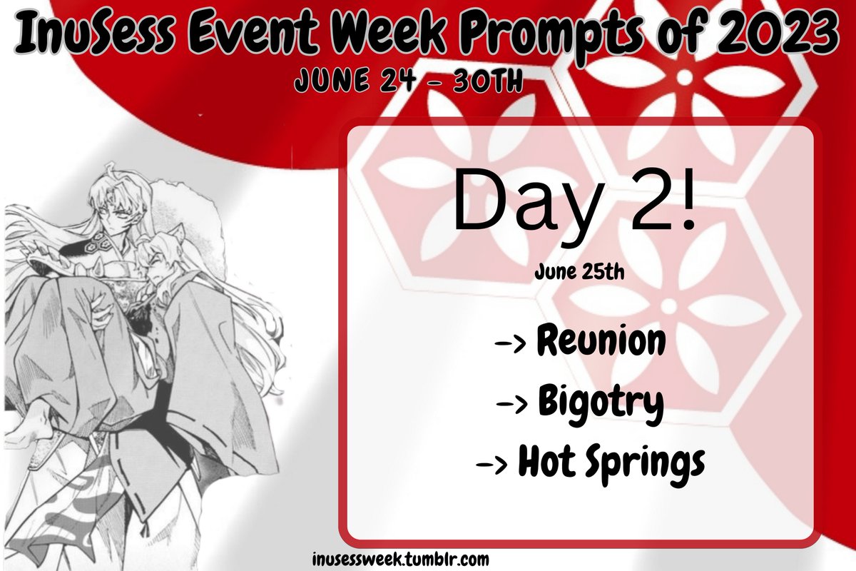 inusessweek's tweet photo. Day 2!
#inusessweek #inucest #inuyasha #Sesshomaru #Day2 https://t.co/mbnYXOoIxk