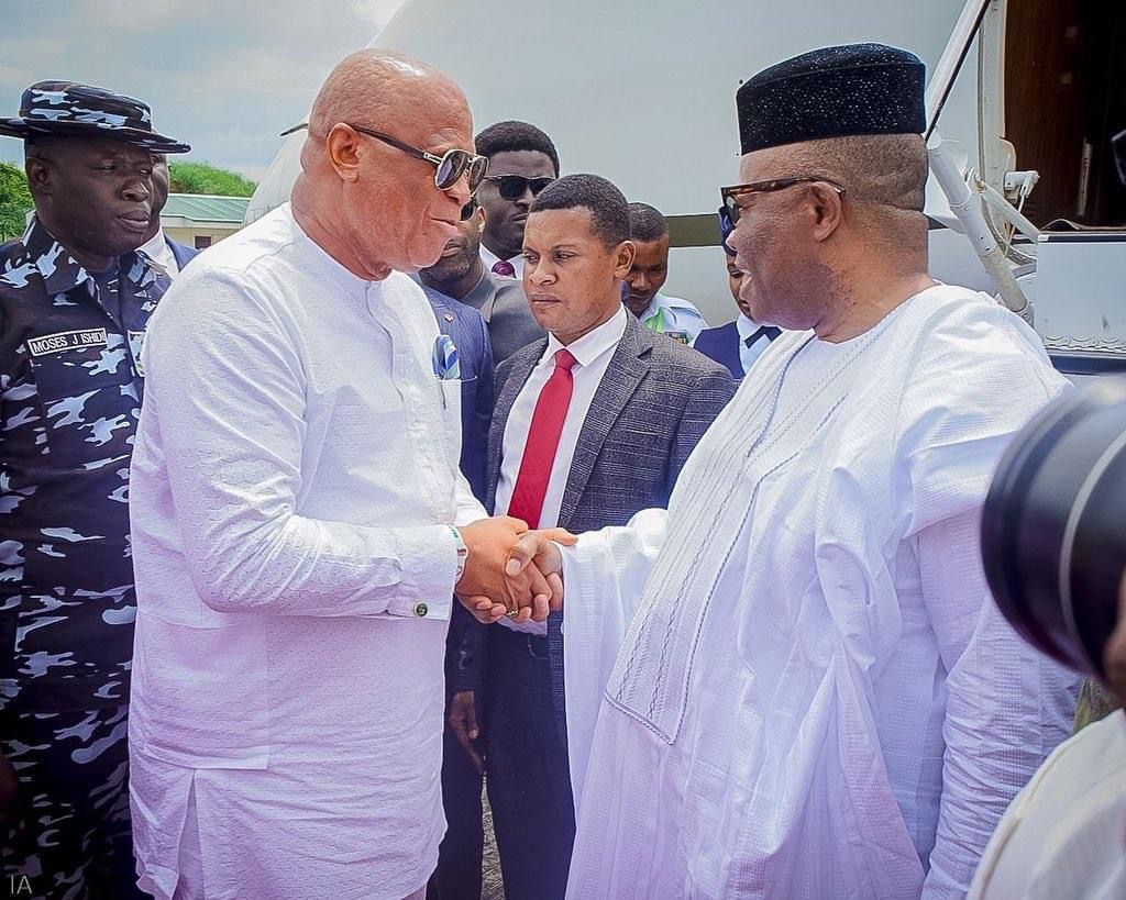 LouisEneminyi's tweet photo. Towards a Greater, Peaceful and a prosperous Akwa Ibom State.

Congratulations Your Excellencies. https://t.co/lSau4AQ1fg