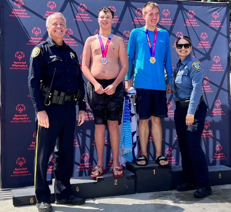 SantaClaraPD's tweet image. Special Olympics Northern California #SummerGames = inclusion, determination and joy!

Join us at Santa Clara University this weekend to cheer on, inspire and make a difference in the lives of athletes competing in swimming, track and field, bocce and tennis.

@SONorCal