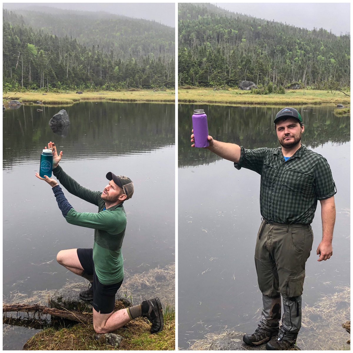 My friend Wade and I hiked 17 miles to fetch water for my daughter’s baptism.  Discovered in 1872, Verplanck Colvin called this waterbody “a minute, unpretending tear of the clouds.”
