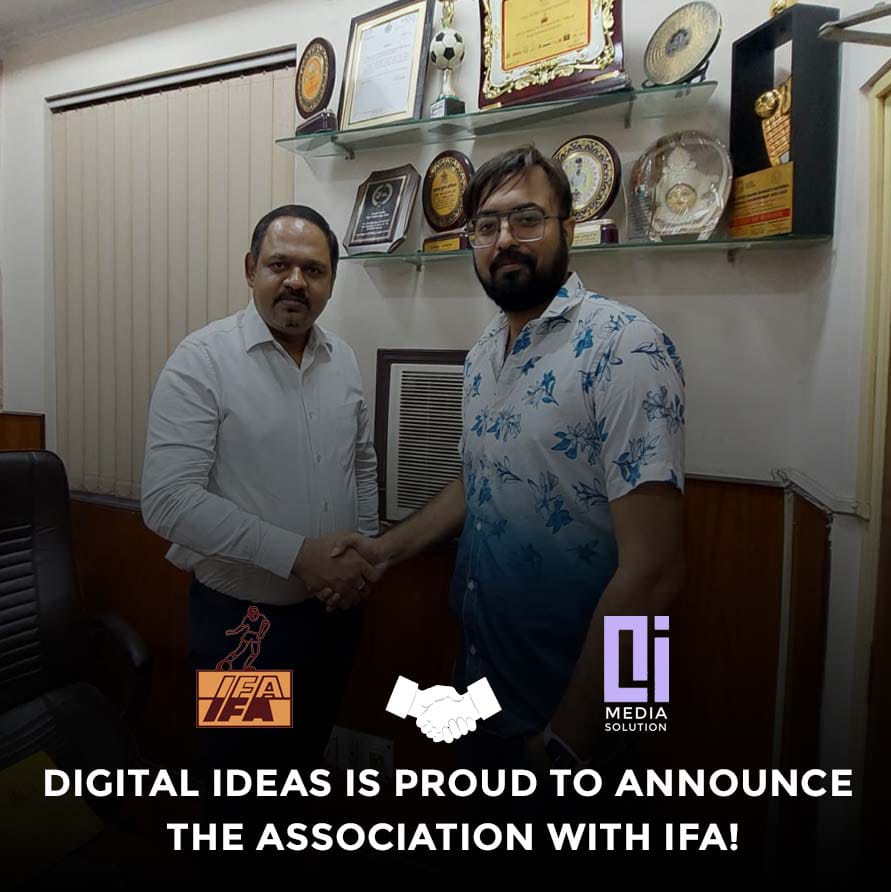 DigitalIdeas3's tweet photo. 🎉 𝐌𝐚𝐬𝐬𝐢𝐯𝐞 𝐌𝐨𝐦𝐞𝐧𝐭 🎉
We are delighted to announce that we will be managing the official social media handles of the #IFA for the Calcutta Football League 2023.
#KolkataFootball #BengalFootball #CalcuttaFootballLeague #CFL #IndianFootball #Football #DigitalIdeas https://t.co/pcTYx2CedA